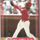 KEN GRIFFEY JR. 2000 Skybox Impact #100.  REDS
