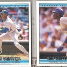 KEN GRIFFEY Jr. 1992 Donruss + All Star.  MARINERS
