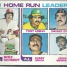 BOB GRICH 1982 Topps #162 w/ Mike Schmidt + Ed Murray