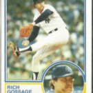 RICH GOSSAGE 1983 Topps #240.  YANKEES