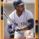 RICKEY HENDERSON 1988 Donruss Best #76.  YANKEES