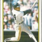 RICKEY HENDERSON 1989 Topps Glossy AS #35 of 60.  YANKEES