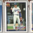OREL HERSHISER 1990, 1991 + 1992 Topps.   DODGERS