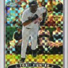 TORII HUNTER 2006 Topps Chrome XFractor Insert #113.  TWINS