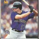 TODD HELTON 2001 Topps Post Insert #18 of 18.  ROCKIES