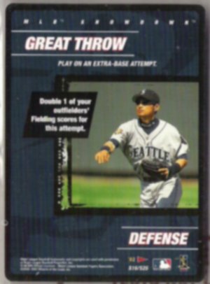 ICHIRO 2002 MLB Showdown #S16.  MARINERS
