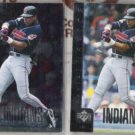 DAVE JUSTICE 1998 UD Special Edition Insert + sister.  INDIANS