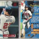 DAVE JUSTICE (2) 1994 Stadium Club #94.  BRAVES