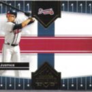 DAVE JUSTICE 2005 Donruss Champions #226.  BRAVES