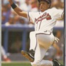 DAVE JUSTICE 1992 Triple Play Spirit Insert #SG2.  BRAVES