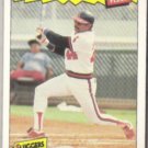 REGGIE JACKSON 1986 Fleer Best #18 of 44.  ANGELS