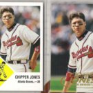 CHIPPER JONES 1998 Fleer Vintage 63 + Tradition.  BRAVES