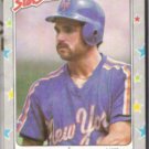 HOWARD JOHNSON 1988 Fleer Star Stickers #104.  METS