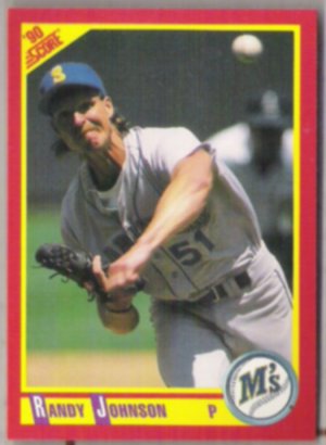RANDY JOHNSON 1990 Score #415.  MARINERS