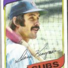 DAVE KINGMAN 1980 Topps #240.  CUBS