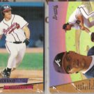 RYAN KLESKO (2) 1993 Fleer Ultra Rookie #7.  BRAVES