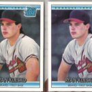 RYAN KLESKO (2) 1992 Donruss Rated Rookie #13.  BRAVES