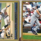 ERIC KARROS 1998 + 1999 Topps.  DODGERS