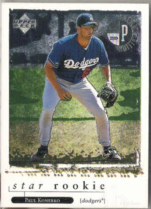 PAUL KONERKO 1998 UD Star Rookie Preview #5/10. DODGERS