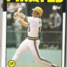 STEVE KEMP 1986 Topps #387.  PIRATES