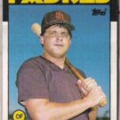 JOHN KRUK 1986 Topps Traded Rookie #56T.  PADRES