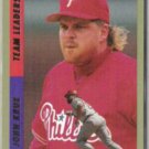 JOHN KRUK 1994 Fleer Team Leaders Insert #8 of 10.  PHILLIES