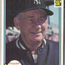 BOB LEMON 1982 Donruss #635.  YANKEES