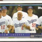 TOM LaSORDA 1992 Topps #261.  DODGERS