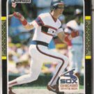 STEVE LYONS 1987 Donruss #409.  WHITE SOX