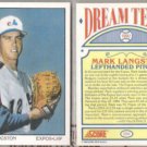 MARK LANGSTON (2) 1990 Score Dream Team #688.  EXPOS