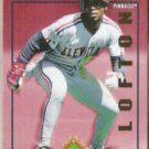 KEN LOFTON 1994 Pinnacle Run Creators Insert #RC14.  INDIANS