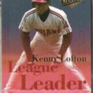 KEN LOFTON 1994 Ultra Leader Insert #3 of 10.  INDIANS