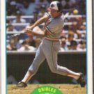 FRED LYNN 1989 Score #126.  ORIOLES