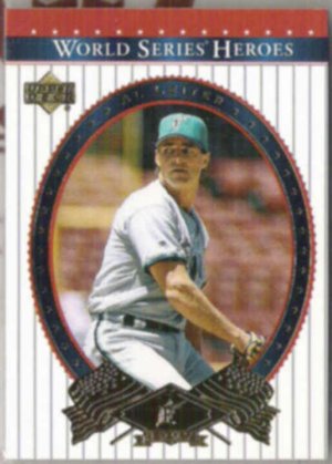 AL LEITER 2002 Upper Deck World Series Heroes #47.  MARLINS