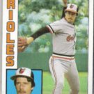 SCOTT McGREGOR 1984 Topps #260.  ORIOLES