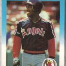 MARK McLEMORE 1987 Fleer Update #U-77.  ANGELS