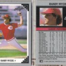 RANDY MYERS (2) 1991 Leaf #504.  REDS