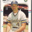 PAUL MOLITOR 1988 Fleer #169.  BREWERS