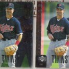 PAUL MOLITOR 1998 UD Special Edition Insert + sister.  TWINS