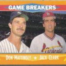DON MATTINGLY 1988 Score Game Breakers #650.  YANKEES