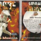 MIKE MUSSINA (2) 1998 Fleer Smoke / Heat #307.  ORIOLES