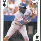 EDDIE MURRAY 1991 US Playing Cards  2-Spades.  DODGERS