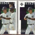 TINO MARTINEZ (2) 1997 UD History in the Making #1.  YANKEES