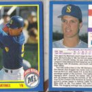 TINO MARTINEZ (2) 1990 Score Rookie #596.  MARINERS