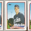 JACK McDOWELL (3) 1989 Topps #486.  WHITE SOX