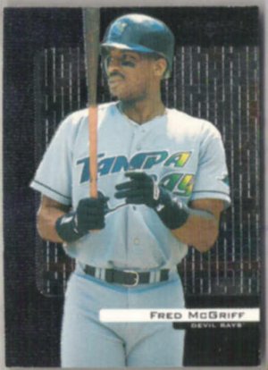 FRED McGRIFF 2000 Upper Deck Black Diamond #85.  RAYS
