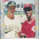 MARK McGWIRE 1988 Fleer Young Talents Sticker #S-1.  A's