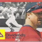 MARK McGWIRE 2000 Fleer Tradition Dividends Insert.  CARDS