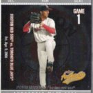 PEDRO MARTINEZ 2004 Fleer Authentix #46.  RED SOX