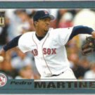 PEDRO MARTINEZ 2001 Topps #60.  RED SOX